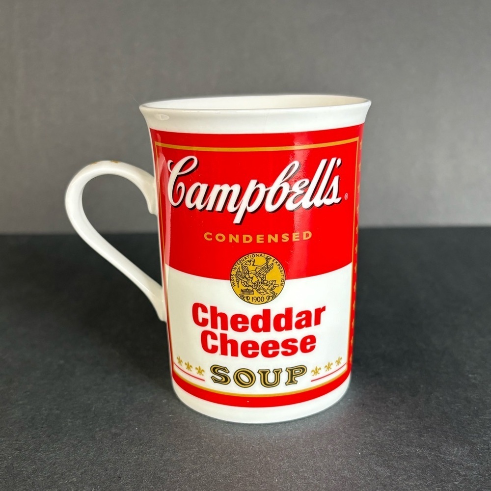 Campbells Porcelain Collectors Mug Cheddar Cheese Soup February Cottagecore